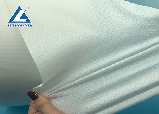 China GSM 100g Elastic Nonwoven For Diaper Making , Non Woven Medical Fabric Of Diaper Material supplier
