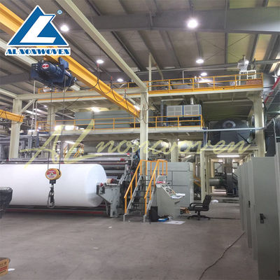 China PP Spunbond Non Woven Fabric Making Machine For Hygiene , Non Woven Fabric Plant supplier