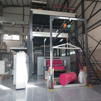 China Simple Operation Non Woven Fabric Making Machine Bags Packing One Times Use supplier