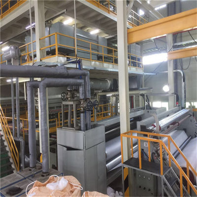 China Ss Spunbond Non Woven Fabric Machine For Geotextile With Full Automatic supplier