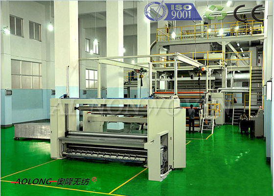 China Double beams PP Spunbond Non Woven Fabric Making Machine for massage cloth supplier