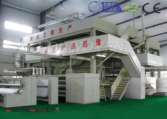 China 1600mm SMS PP 400KW Nonwoven Fabric Making Machine For Operation Suit / Mask supplier