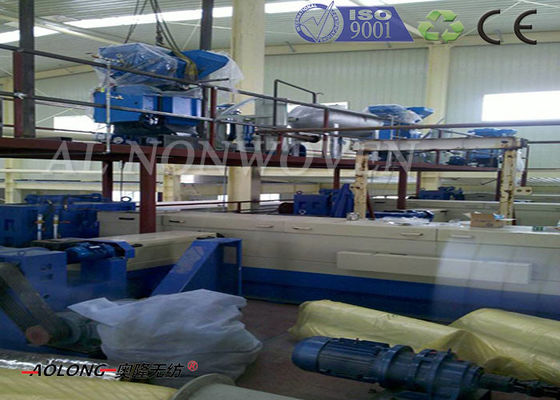 China Full Automatic SSS Spunbond PP Non Woven Fabric Making Machine / Equipment supplier