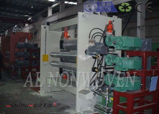 China Cross / Line Non Woven Fabric SS PP Spunbond Machine With GSM 15~250g supplier