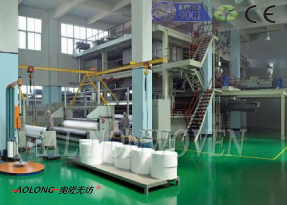 China SMS PP Non Woven Fabric Making Machine For Operation Suit 350m/Min supplier
