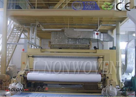 China 1600mm PP Non Woven Fabric Making Machine for Medical Mask CE / ISO9001 supplier