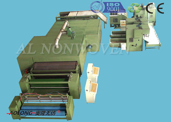 China 2300mm Glue - Free Stiff Wadding Machine With Heat Conducting Oil supplier