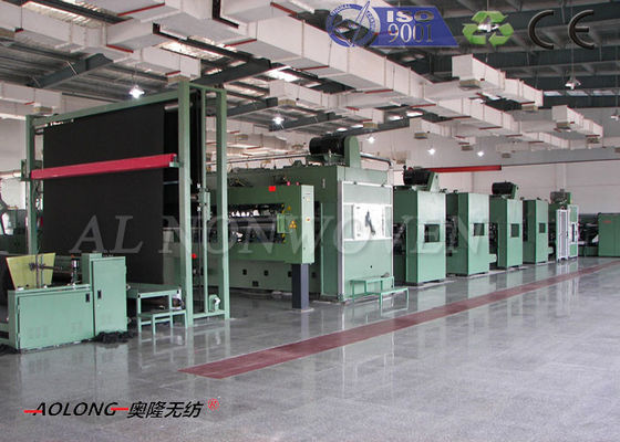 China High Output Spray Bonded Wadding Machine Production Line With Fine Opening Machine supplier