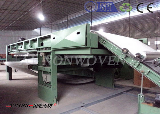 China Automatic Cross Lapper Machine 4800mm For Mattress Waddings Making supplier