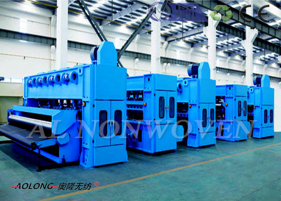 China PET Fiber Non Woven Needle Punching Machine 3800mm For Waddings supplier