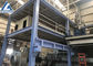 2400mm SMS PP Non Woven Fabric Machine , Non Woven Fabric Manufacturing Machine supplier