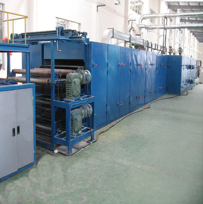 China PET Thermal Bonding Machine For Mattress / Sofa , Polyester Wadding Production Line supplier