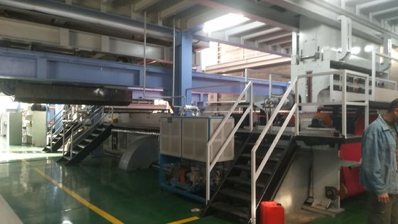 China 2400mm Width Spunbond Nonwoven Machine , Non Woven Fabric Production Line supplier