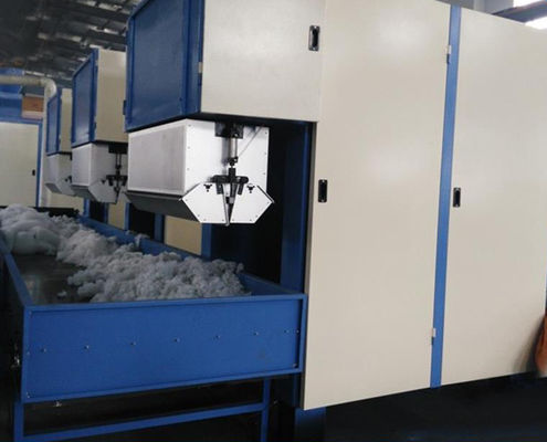 China Custom Design Polyester Fiber Bale Opener Use To Needle Punching Line supplier