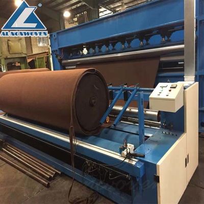 China PET needle punched nonwoven geotextile making machine low price supplier