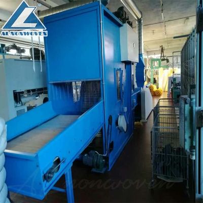 China Polyester Staple Fiber Electrical Bale Opener For Non Woven Fabric Production Line supplier