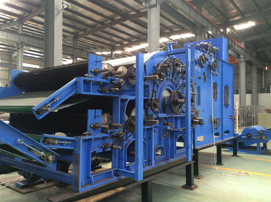 China One Cylinder Nonwoven Fabric Machine Double Doffer Carding Machine Low Noise supplier