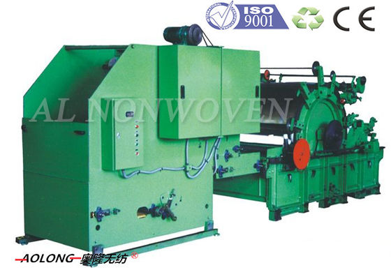 China 1.8M Carpet Cotton Nonwoven Carding Machine CE / ISO9001 supplier