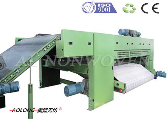 China Leather / Carbon Fiber Cross Lapper Machine For PU Leather Making 2800mm Width supplier