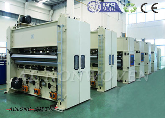 China High Speed Nonwoven Pcuhing Needle Loom Machine 300~1000g/m^2 CE / ISO9001 supplier