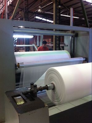 China Pp Spunbond Nonwoven Fabric Making Machine For Group Bags , High Speed supplier