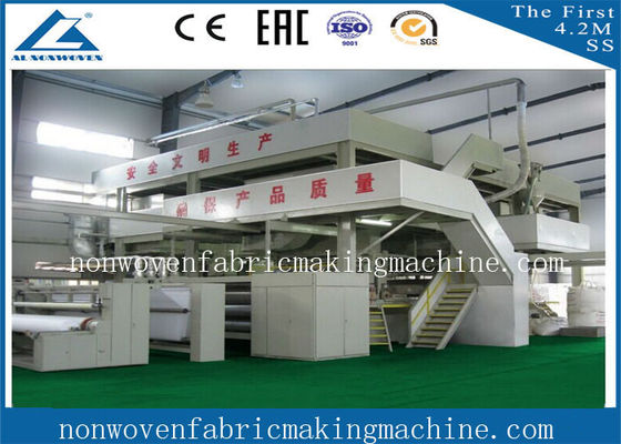 Durable Single S Non Woven Fabric Plant For 1600mm Size , Long Using Life supplier