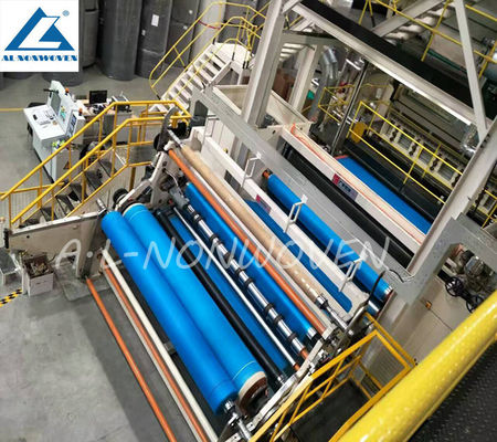 PP Spunbond Non Woven Fabric Making Machine / Non Woven Fabric Production Line supplier