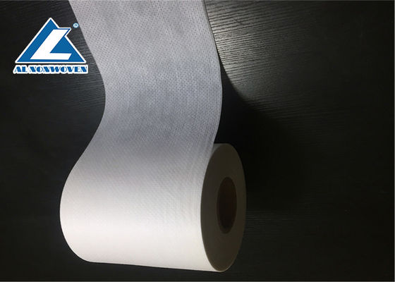 White / Blue Raw Material Elastic Nonwoven Waistband Fabric To Baby Diaper supplier