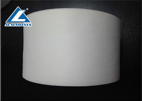 S Cut Adhesive Side Tape Non Woven Fabric Roll Diaper Raw Material Carton Packing supplier