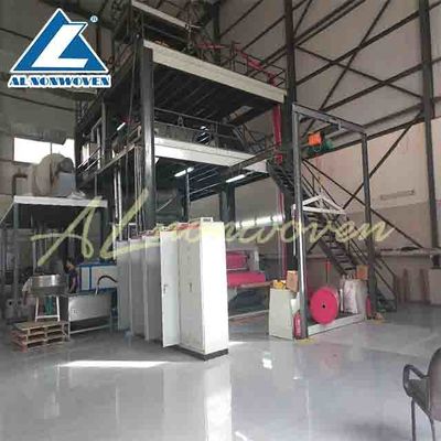 Single S Model Pp Non Woven Fabric Making Machine , Non Woven Fabric Manufacturing Plant supplier