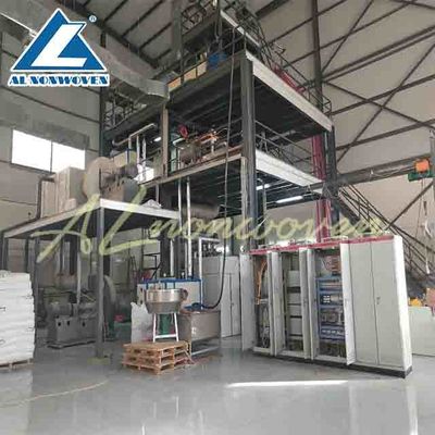 Single S Model Pp Non Woven Fabric Making Machine , Non Woven Fabric Manufacturing Plant supplier