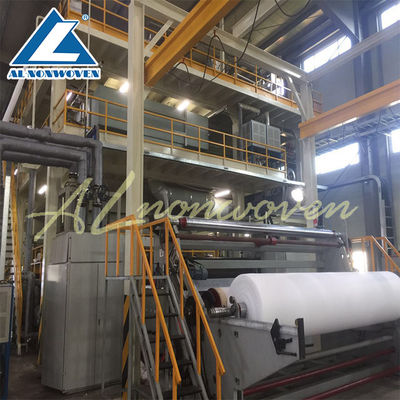 PP Spunbond Non Woven Fabric Making Machine For Hygiene , Non Woven Fabric Plant supplier