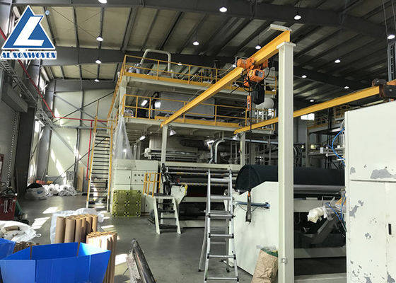 1600mm S Spunbond Nonwoven Machine / Spunbond Nonwoven Fabric Machine High Capacity supplier