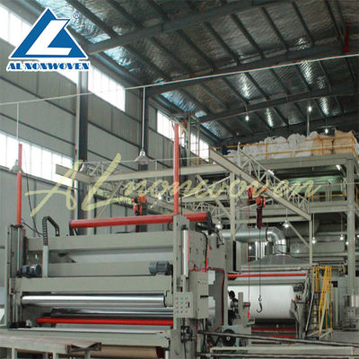 Special Design SMS PP Non Woven Fabric Making Machine , Non Woven Fabric Production Line supplier