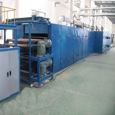 PET Thermal Bonding Machine For Mattress / Sofa , Polyester Wadding Production Line supplier