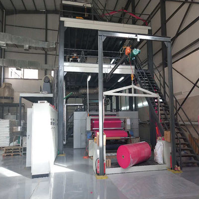 AL -3200mm Single S Non Woven Bags Manufacturing Machine Long Life Use Time supplier