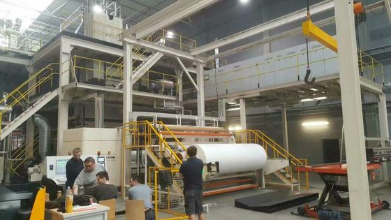 Stable Performance Non Woven Fabric Making Machine , Nonwoven Machinery supplier