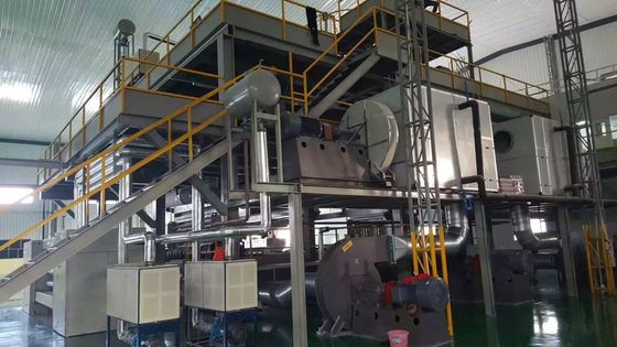 Hygienic Material Medical Treatment Nonwoven Fabric Making Machine 2400mm Width supplier