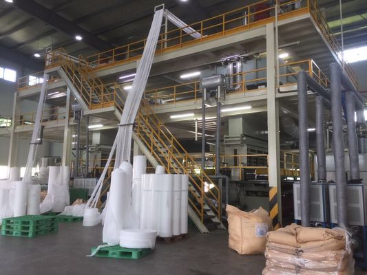 Iso 1.6-4.2m PP Spunbond Nonwoven Fabric Machine With Two Years Warranty supplier