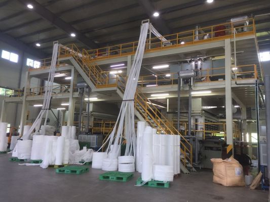 Certification CE Non Woven Fabric Making Machine , Fabric Manufacturing Machines supplier