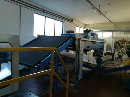 Low Noise Automatic Nonwoven Car Carpet Making Machine , 130kw - 280kw Power supplier