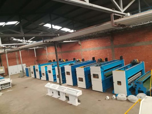 Full Automatic Polyester Fiber Needle Punching Line For Carpet Geotextile Felt supplier