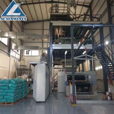 Small Area Durable Non Woven Fabric Making Machine For Medical And Hygiene supplier