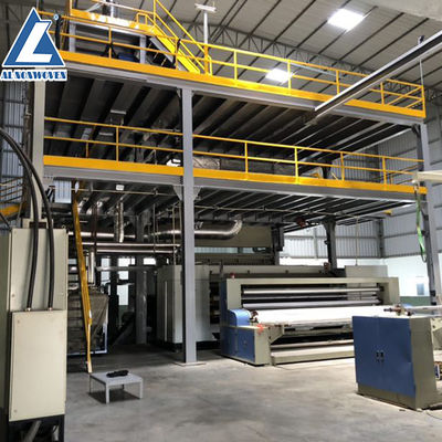 AL brand automatic 1600mm SS pp spun bonded spun bonded non woven fabric machinery supplier