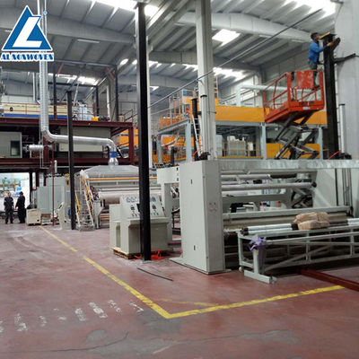 AL brand automatic 1600mm SS pp spun bonded spun bonded non woven fabric machinery supplier