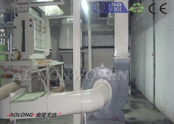 Diamond / Oval / Cross PP Non Woven Fabric Production Line With Single beam supplier