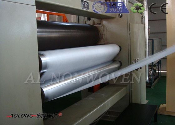 200KW 2400mm Double beams nonwoven fabric making machine for Operation Suit supplier