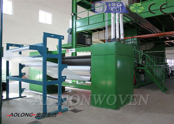 PP Spunbond Non Woven Fabric Making Machine with Cross / Line Embossing Pattern supplier