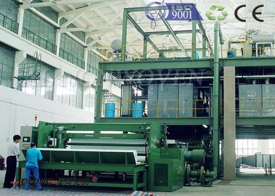 SMS PP Non Woven Fabric Making Machine For Beach Umbrella / Recovery Bag supplier